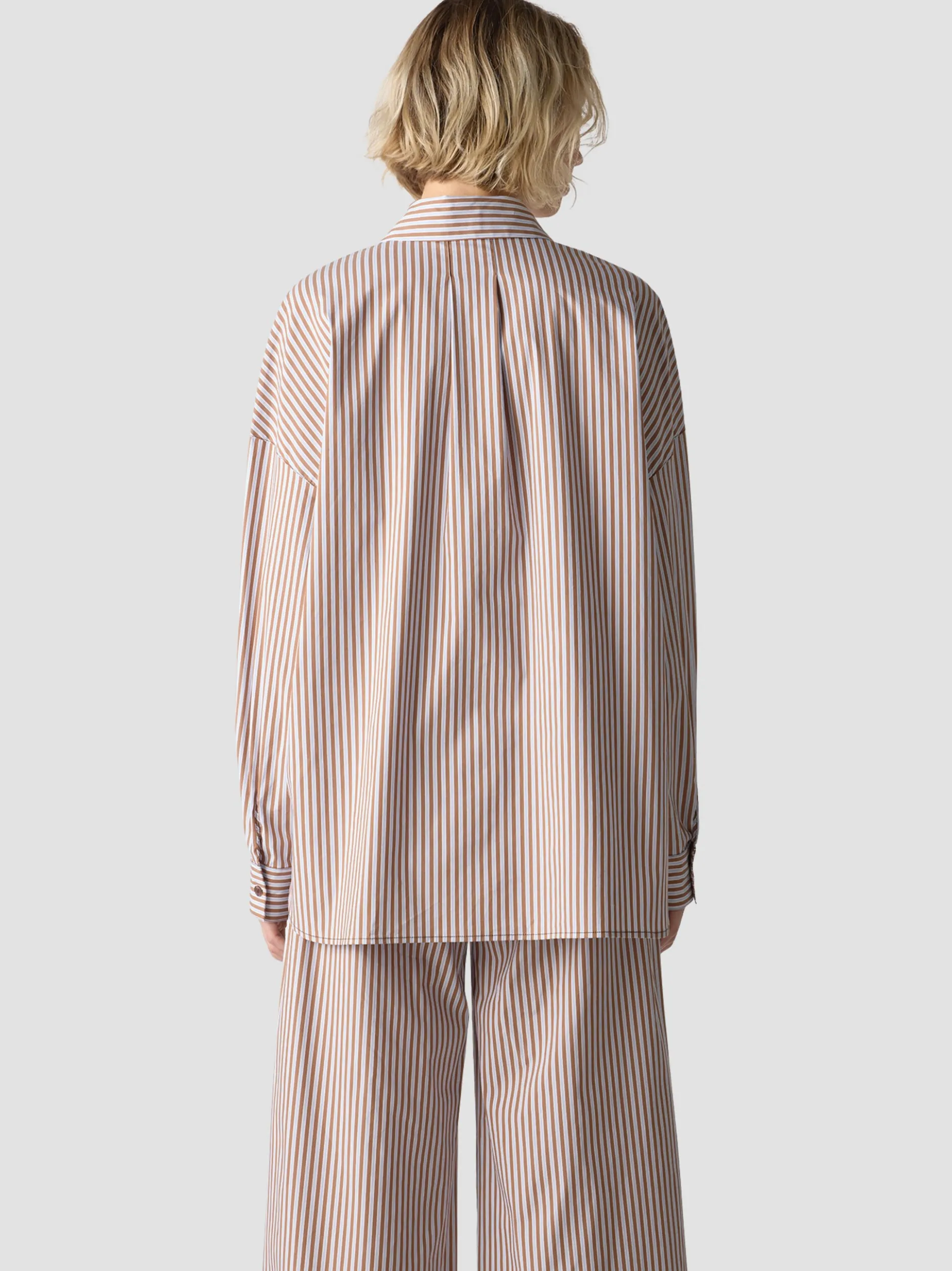 LCMT Damen Bluse in braun mehrfarbig