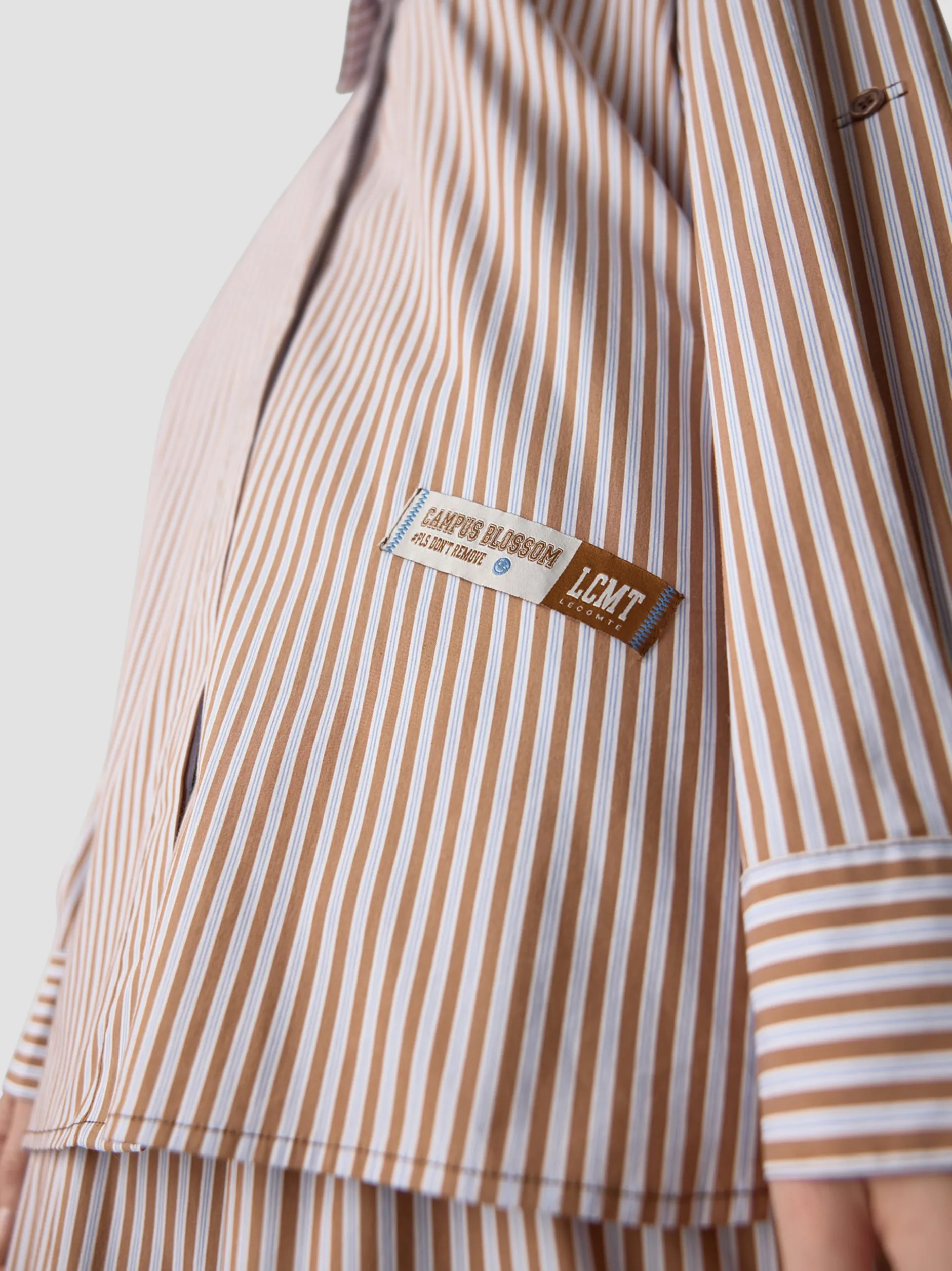 LCMT Damen Bluse in braun mehrfarbig