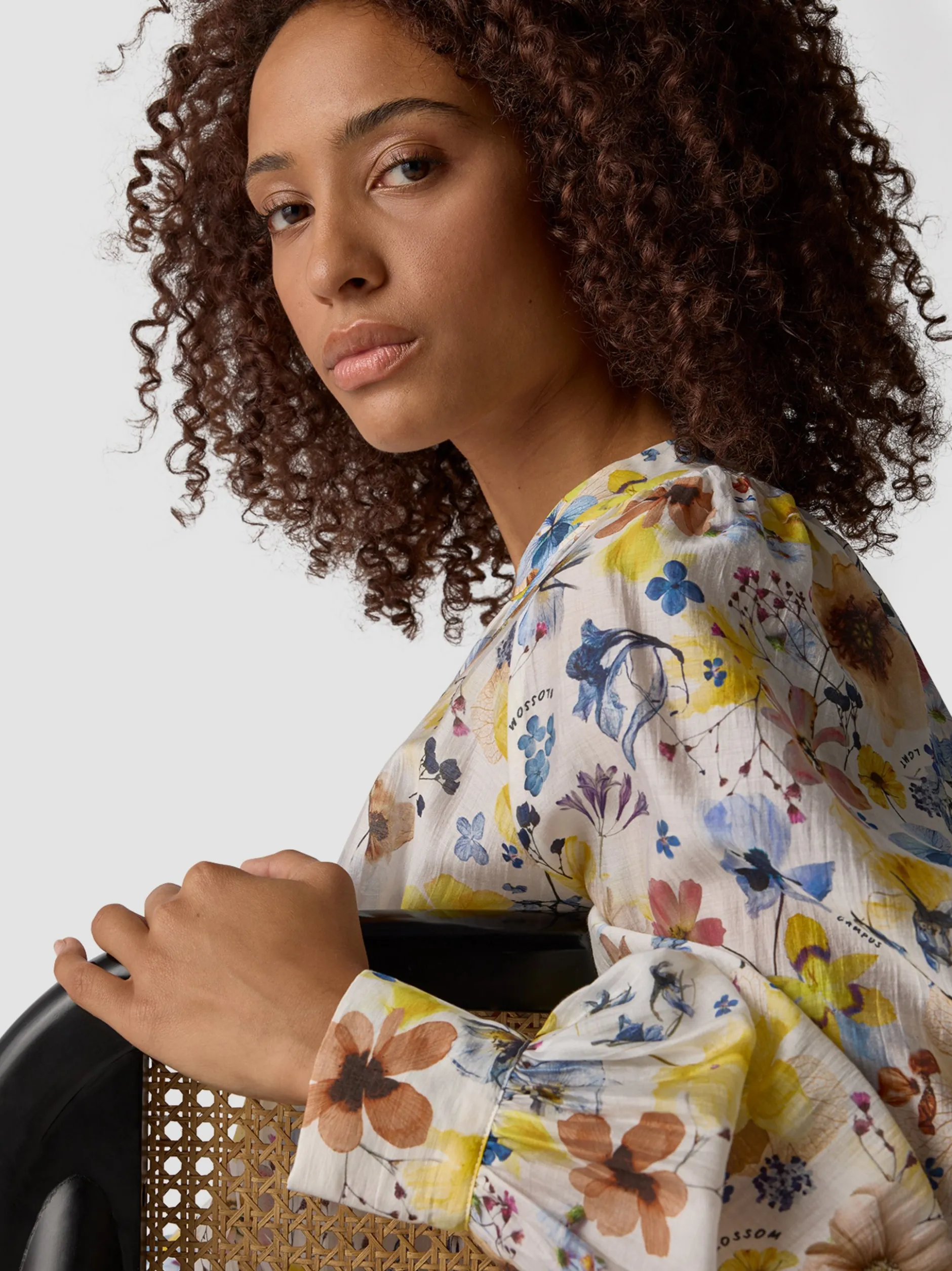LCMT Damen Bluse in mehrfarbig