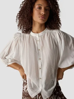 LCMT Damen Bluse in weiß