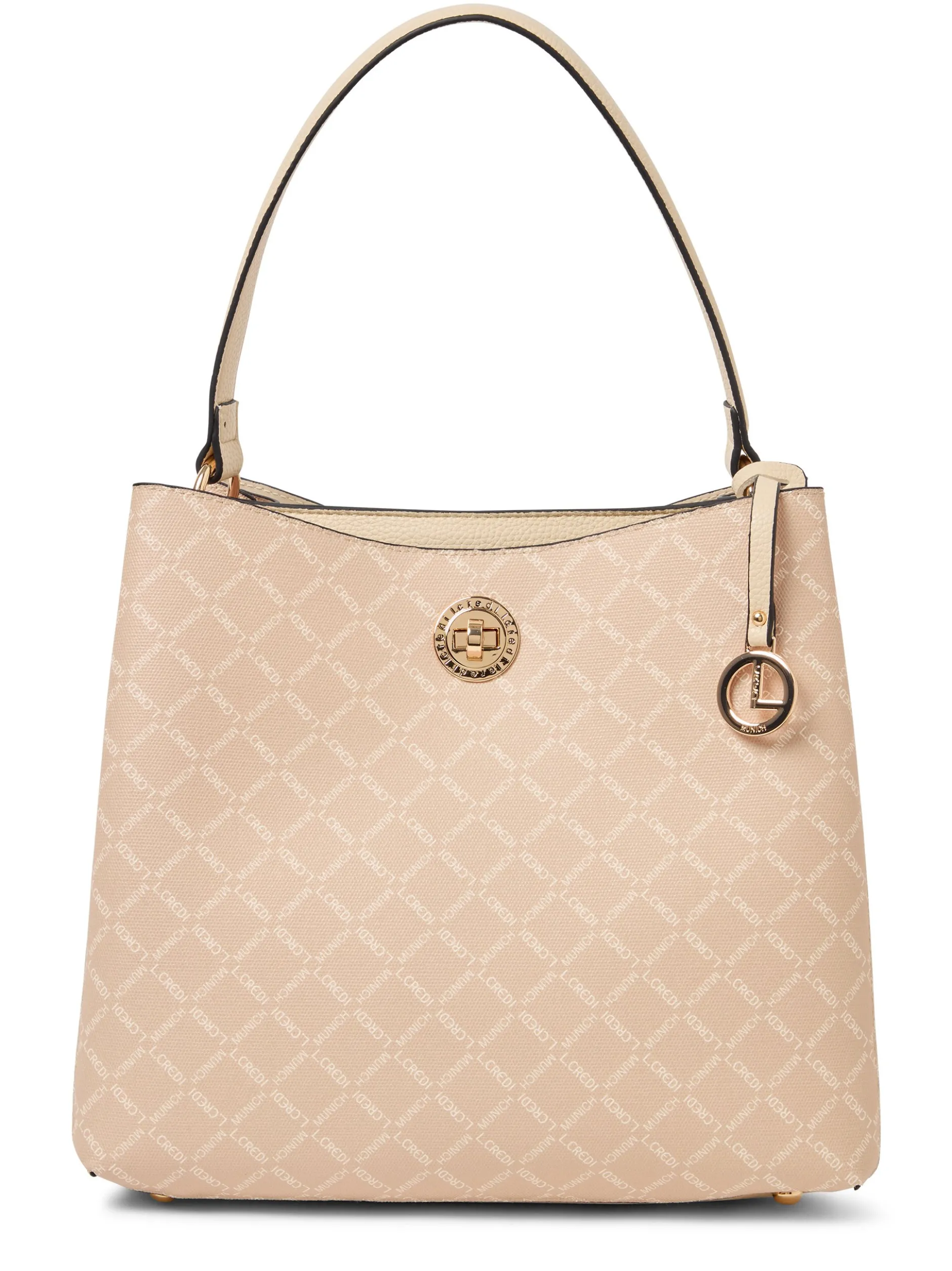 L.Credi Damen Handtasche - Filiberta in melange ecru