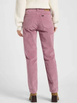 Lee Damen Cordhose - Carol in altrosa