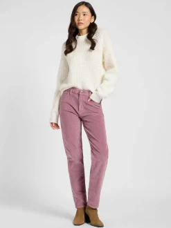 Lee Damen Cordhose - Carol in altrosa