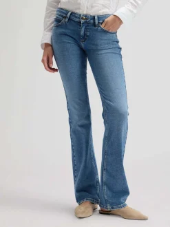 Lee Damen Jeans - Jessica in medium stone denim