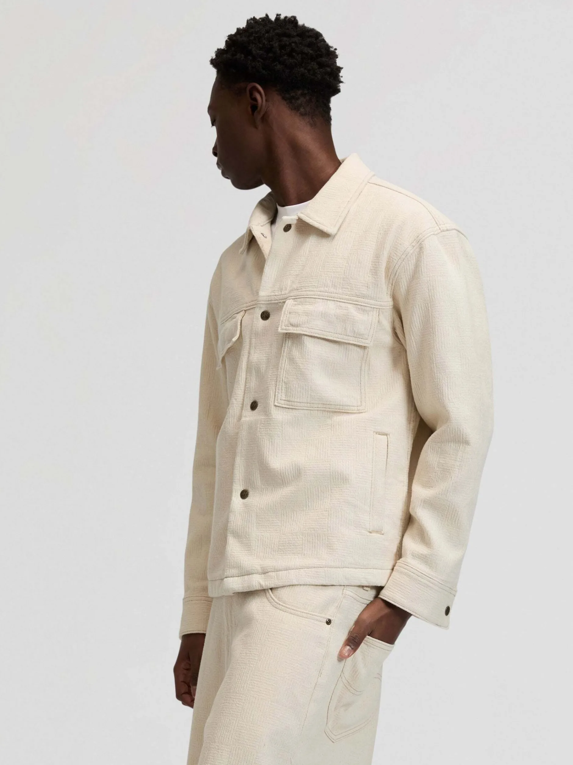 Lee Herren Jacke in sand