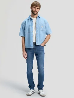 Lee Herren Jeans - Luke in medium stone denim