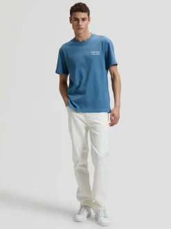 Lee Herren T-Shirt - Workwear Soul in blau