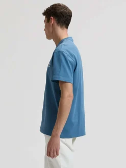 Lee Herren T-Shirt - Workwear Soul in blau