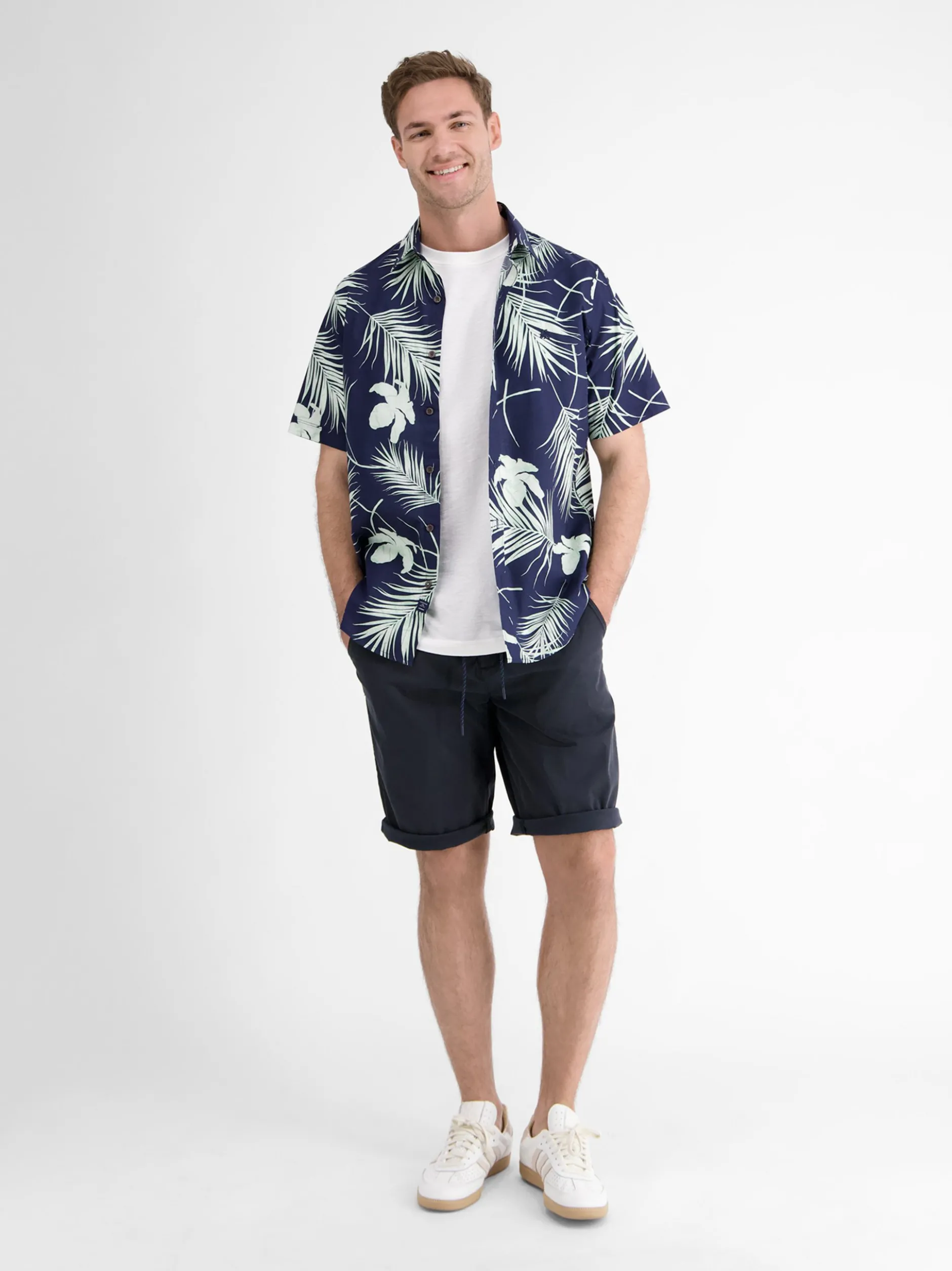 LERROS Herren Bermudas in blau