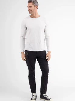 LERROS Herren Cargohose in dark stone