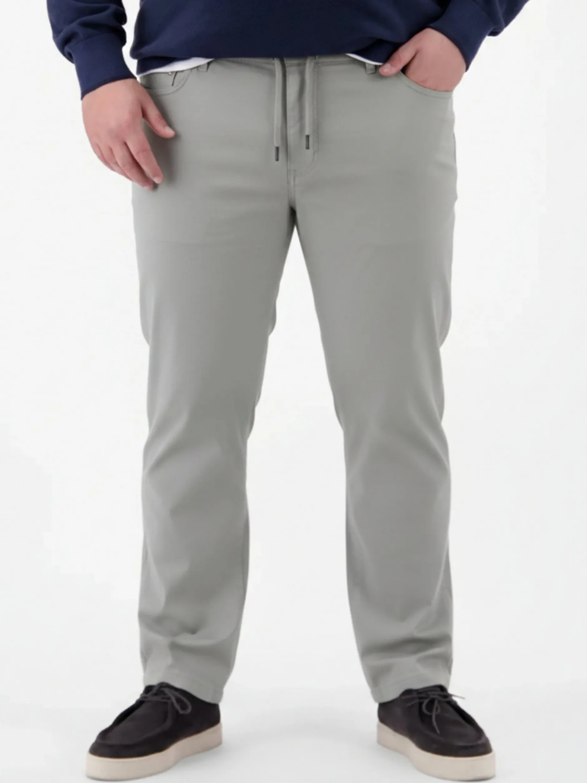LERROS Herren Chinohose in grau
