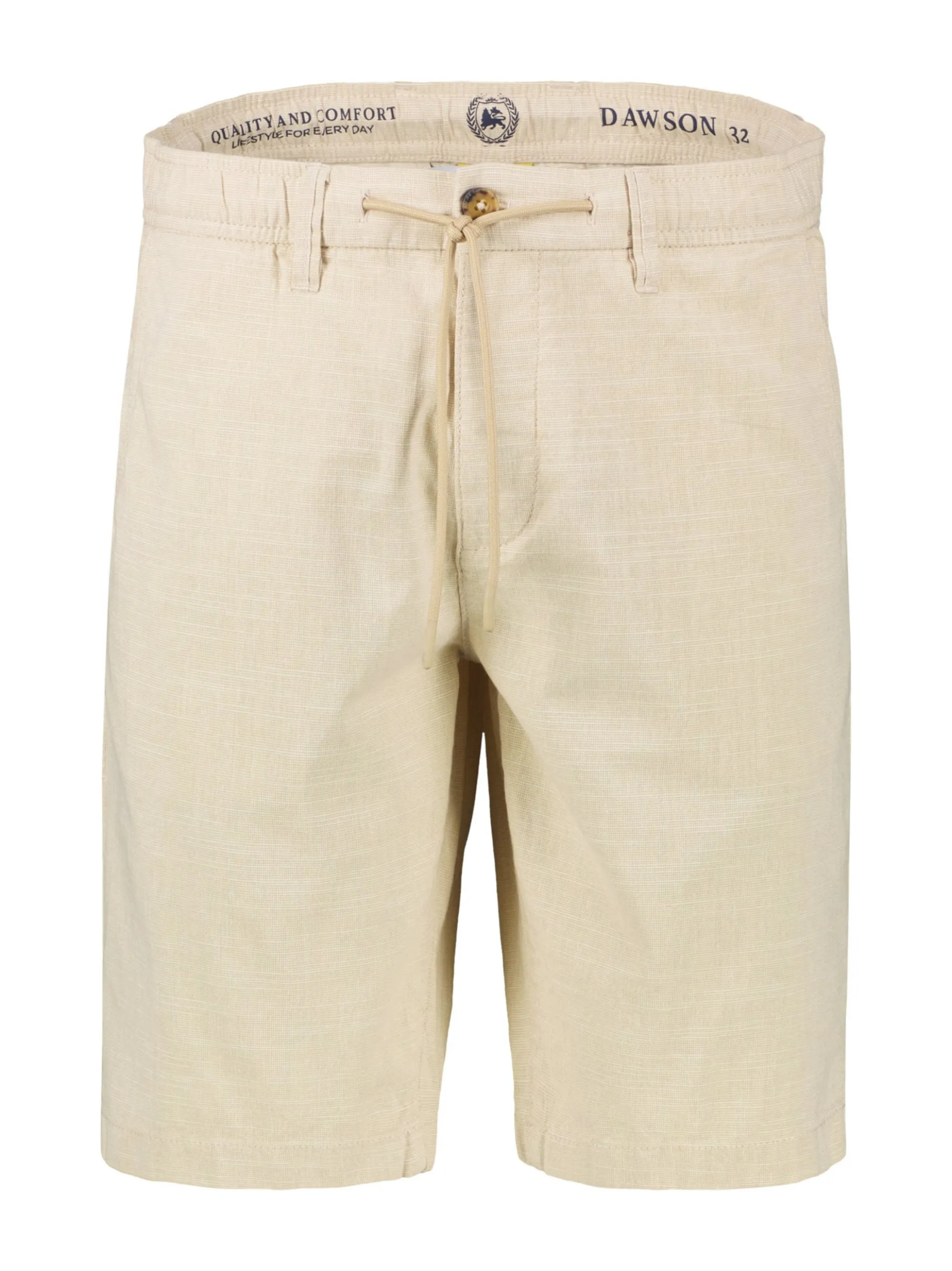 LERROS Herren Chinoshorts in weiß