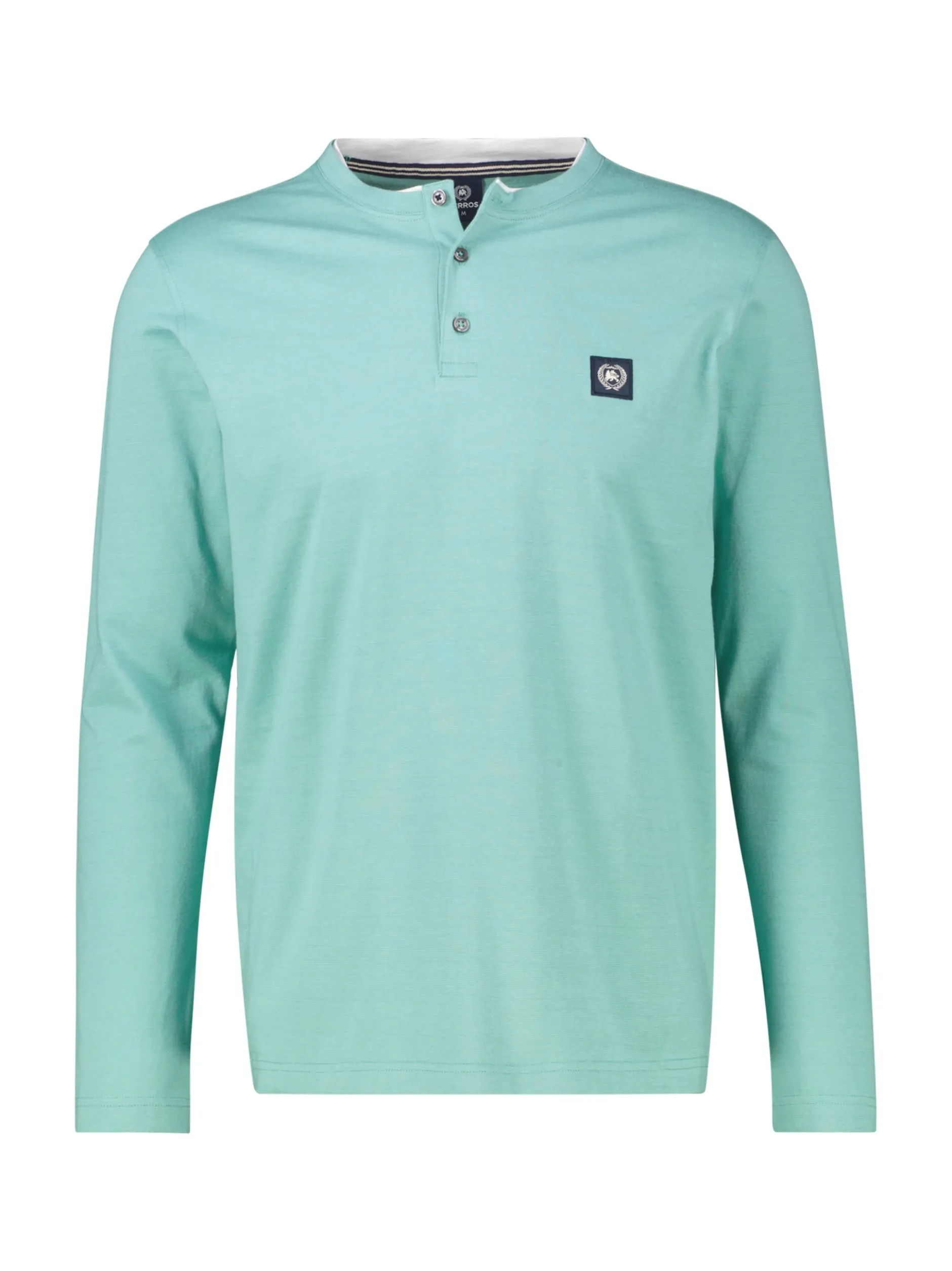 LERROS Herren Henleyshirt in blau