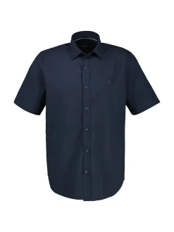 LERROS Herren Kurzarmhemd in blau