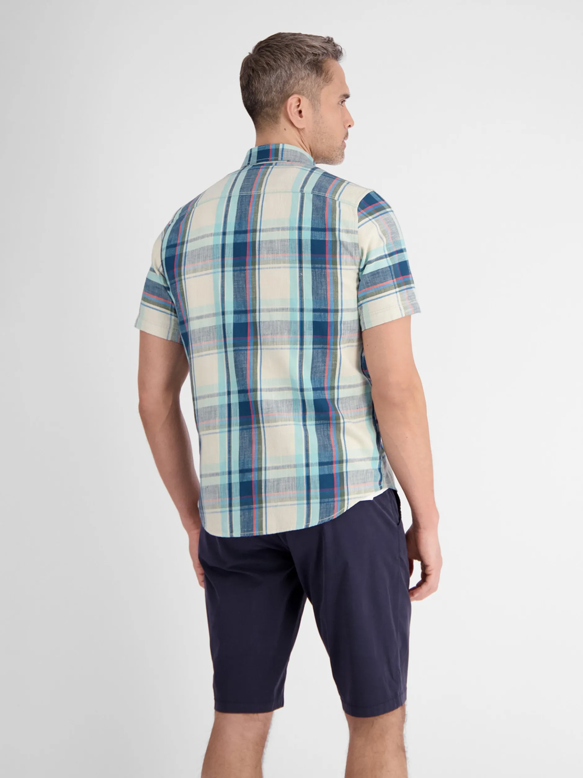 LERROS Herren Kurzarmhemd in mint