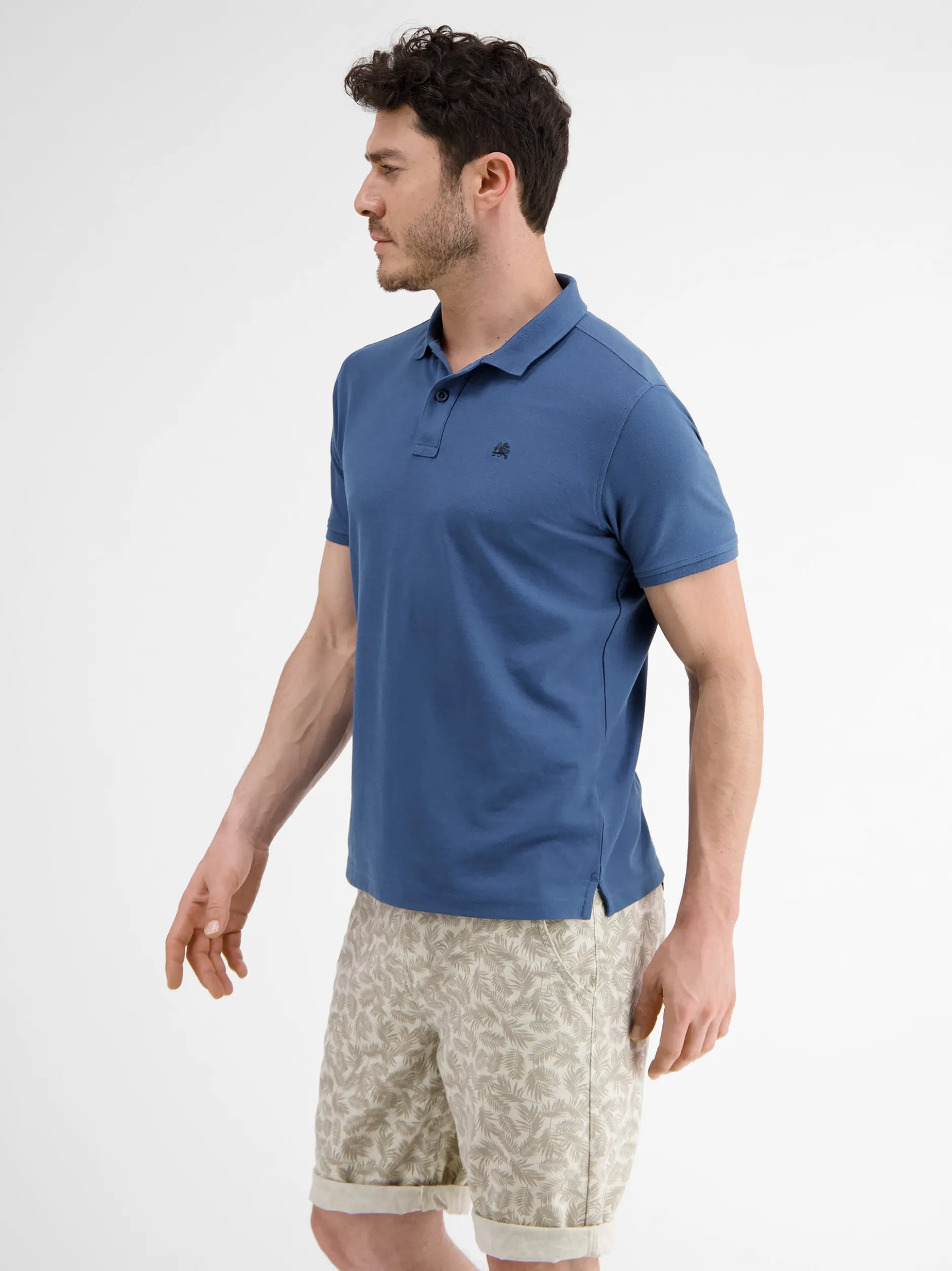 LERROS Herren Poloshirt in blau