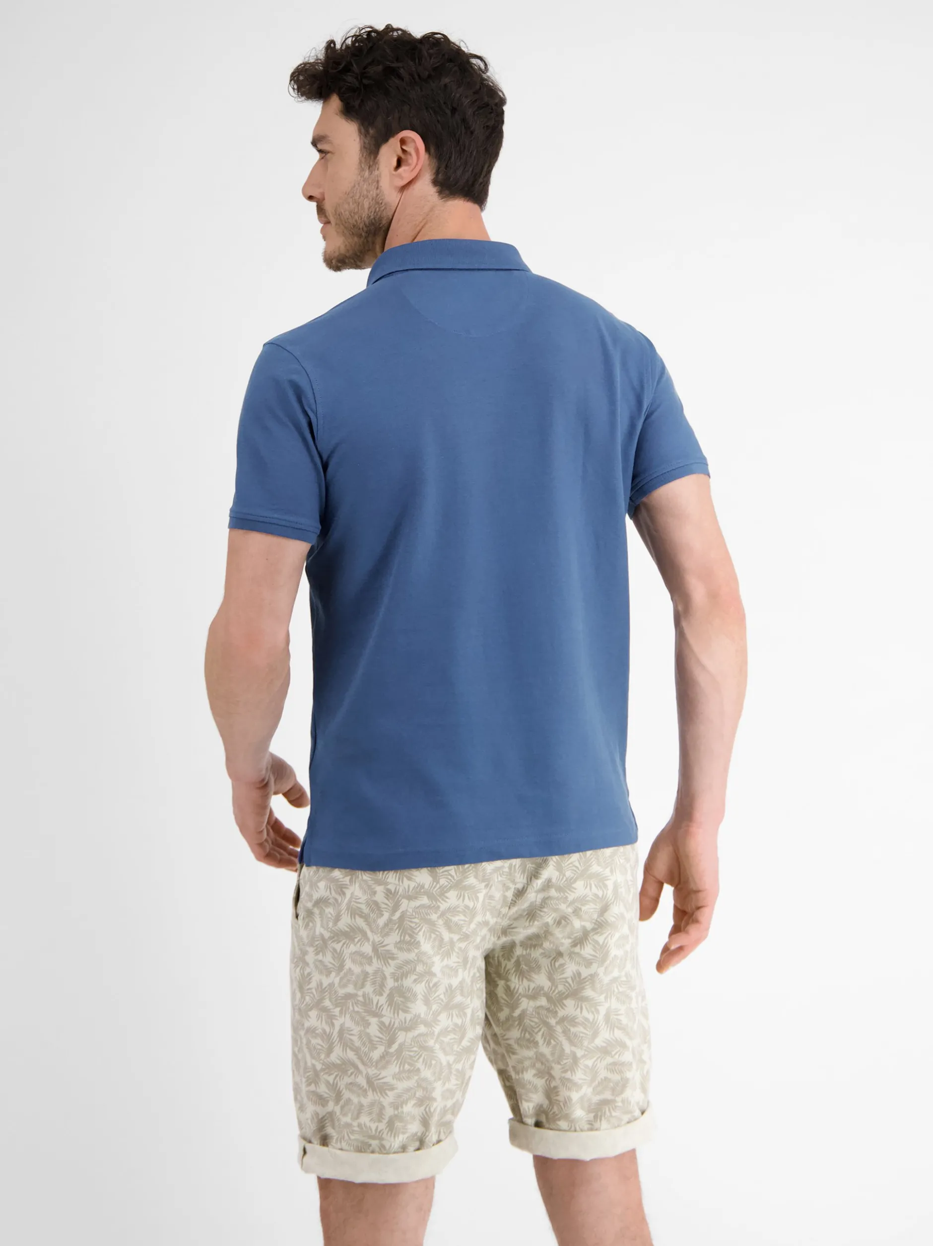 LERROS Herren Poloshirt in blau