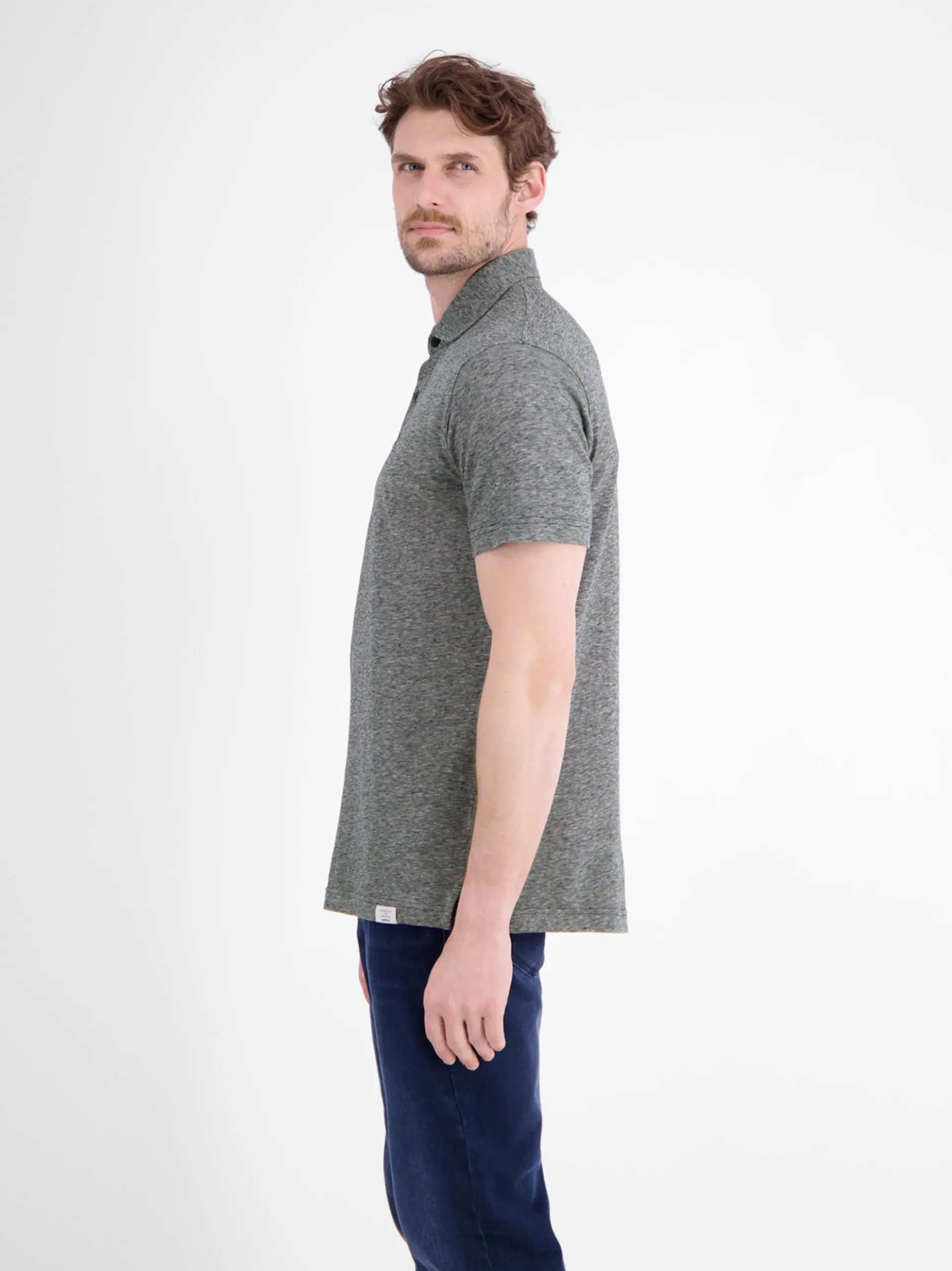LERROS Herren Poloshirt in blau