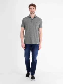 LERROS Herren Poloshirt in blau