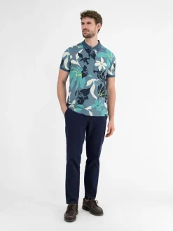 LERROS Herren Poloshirt in blau