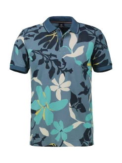 LERROS Herren Poloshirt in blau