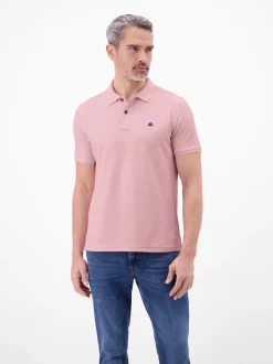 LERROS Herren Poloshirt in rosa