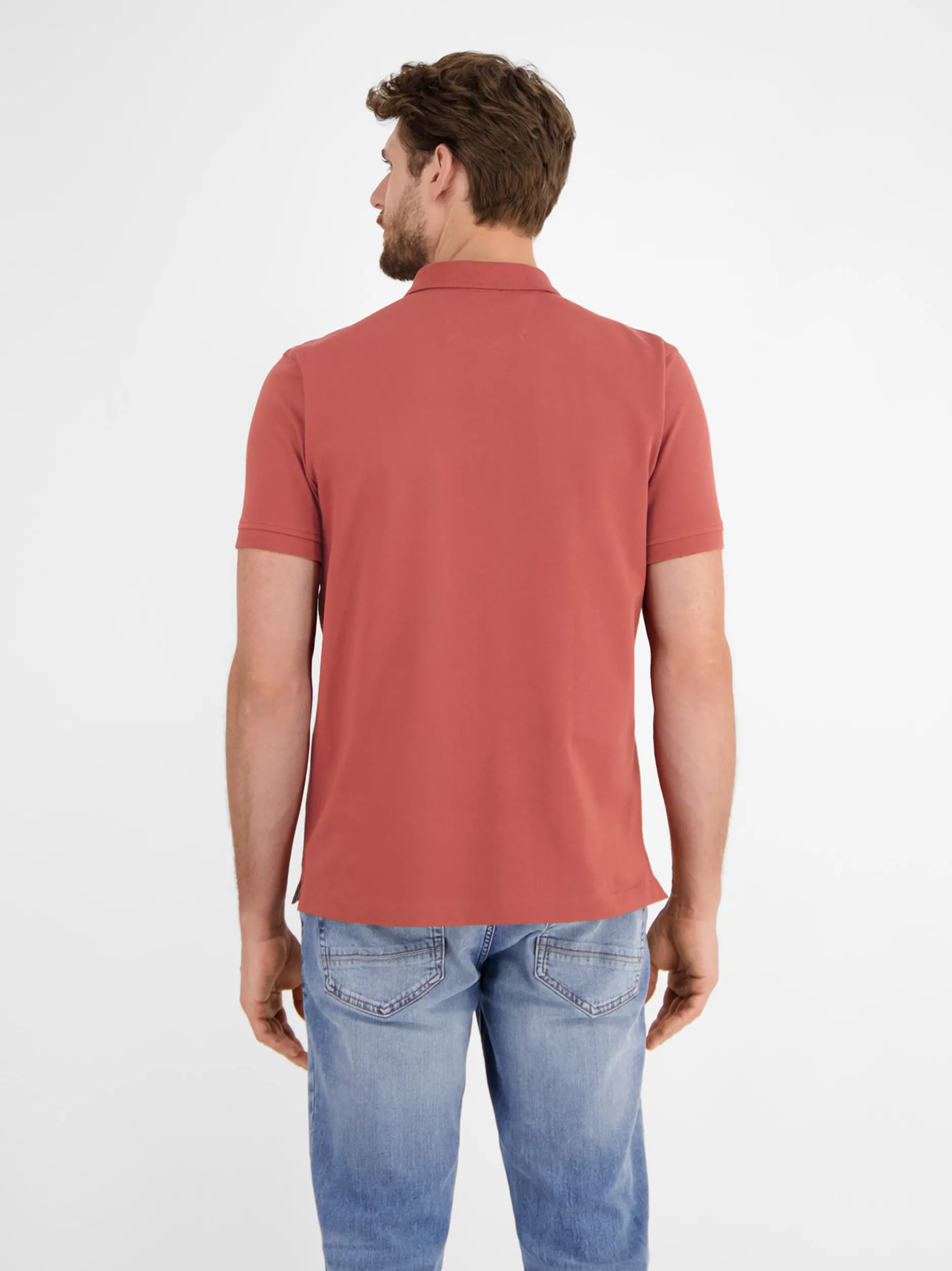 LERROS Herren Poloshirt in rot