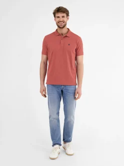 LERROS Herren Poloshirt in rot