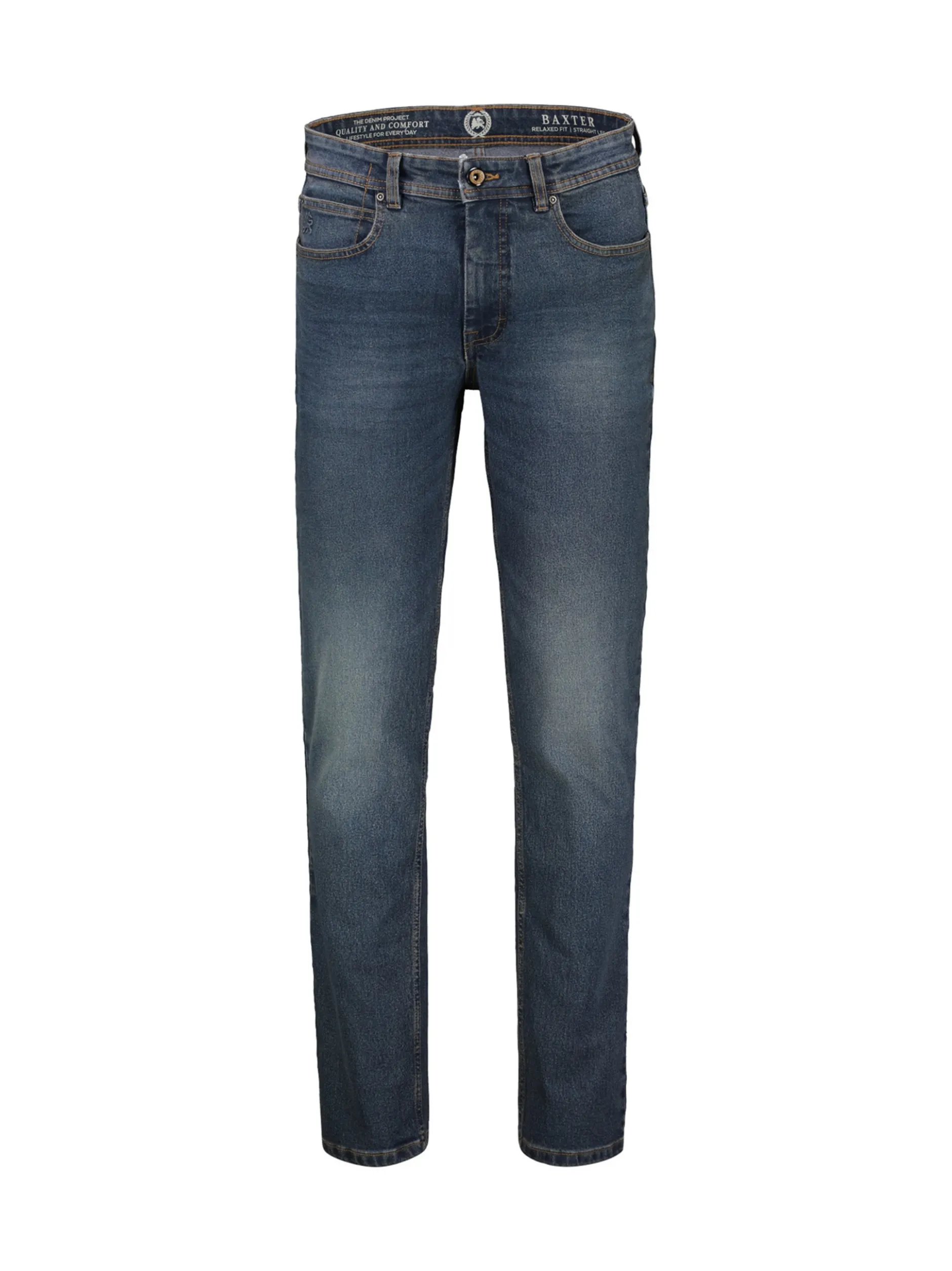 LERROS Herren Relax-fit-Jeans in blau