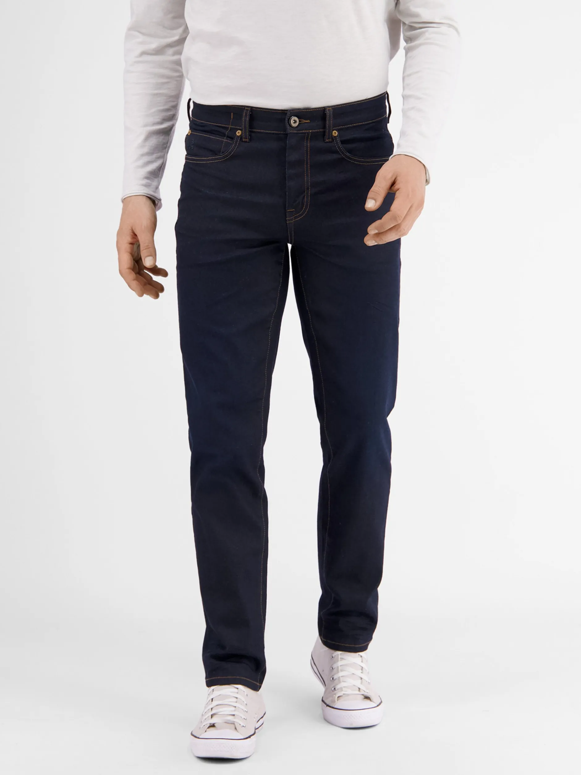 LERROS Herren Slim-fit-Jeans in blau