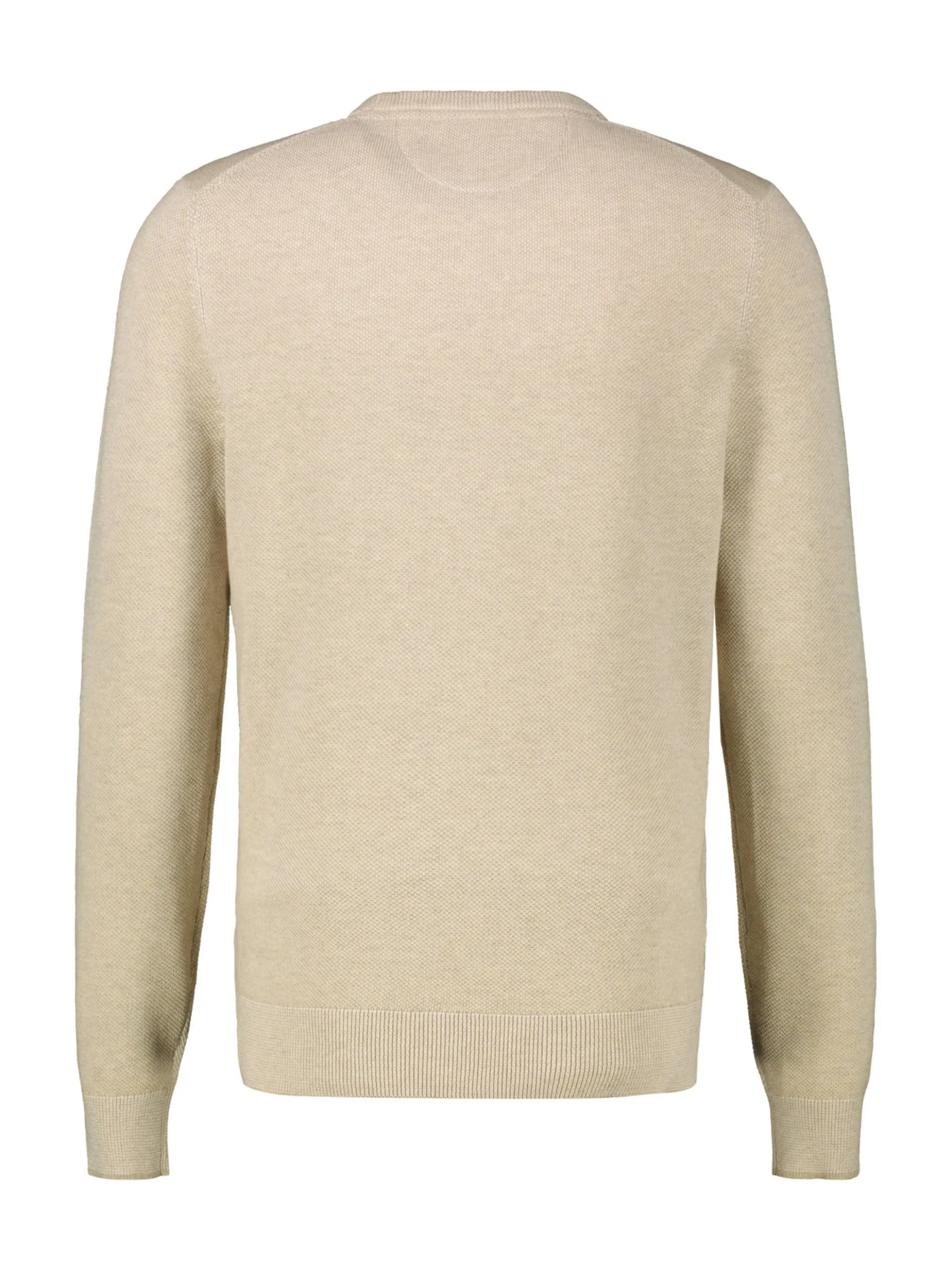 LERROS Herren Strickpullover in beige