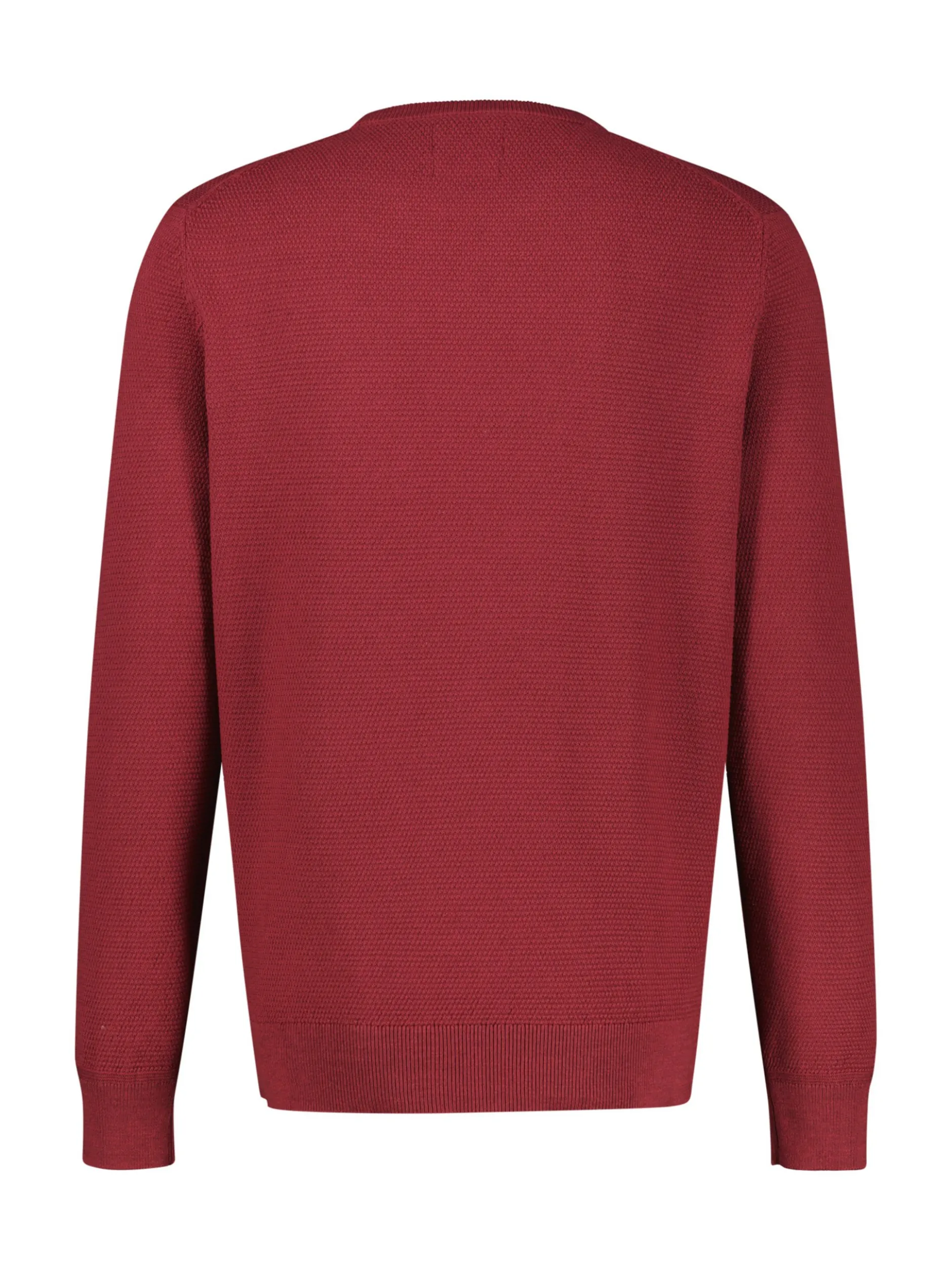 LERROS Herren Strickpullover in rot