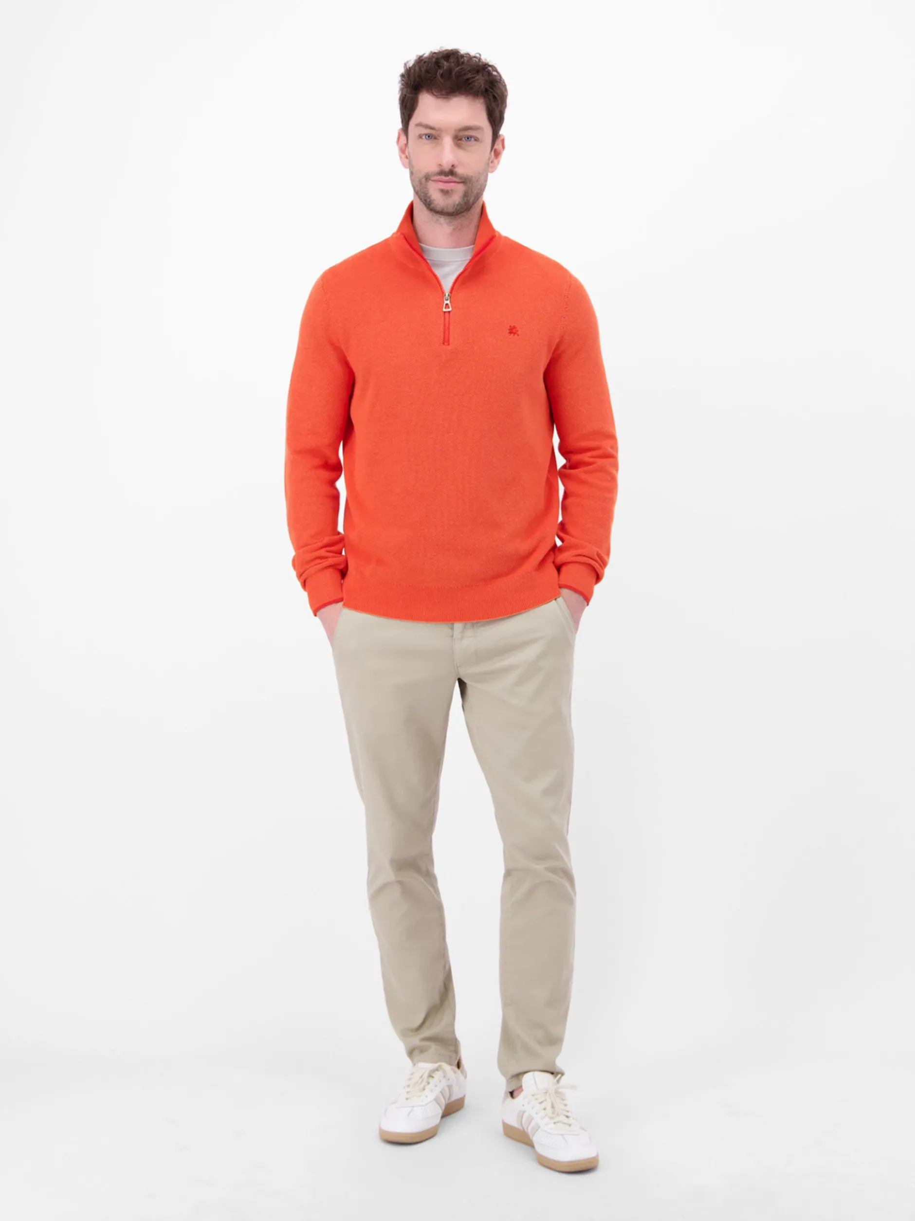 LERROS Herren Troyer in rot