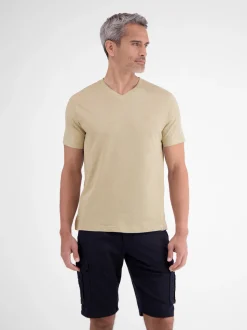 LERROS Herren T-Shirt in beige