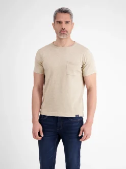 LERROS Herren T-Shirt in beige
