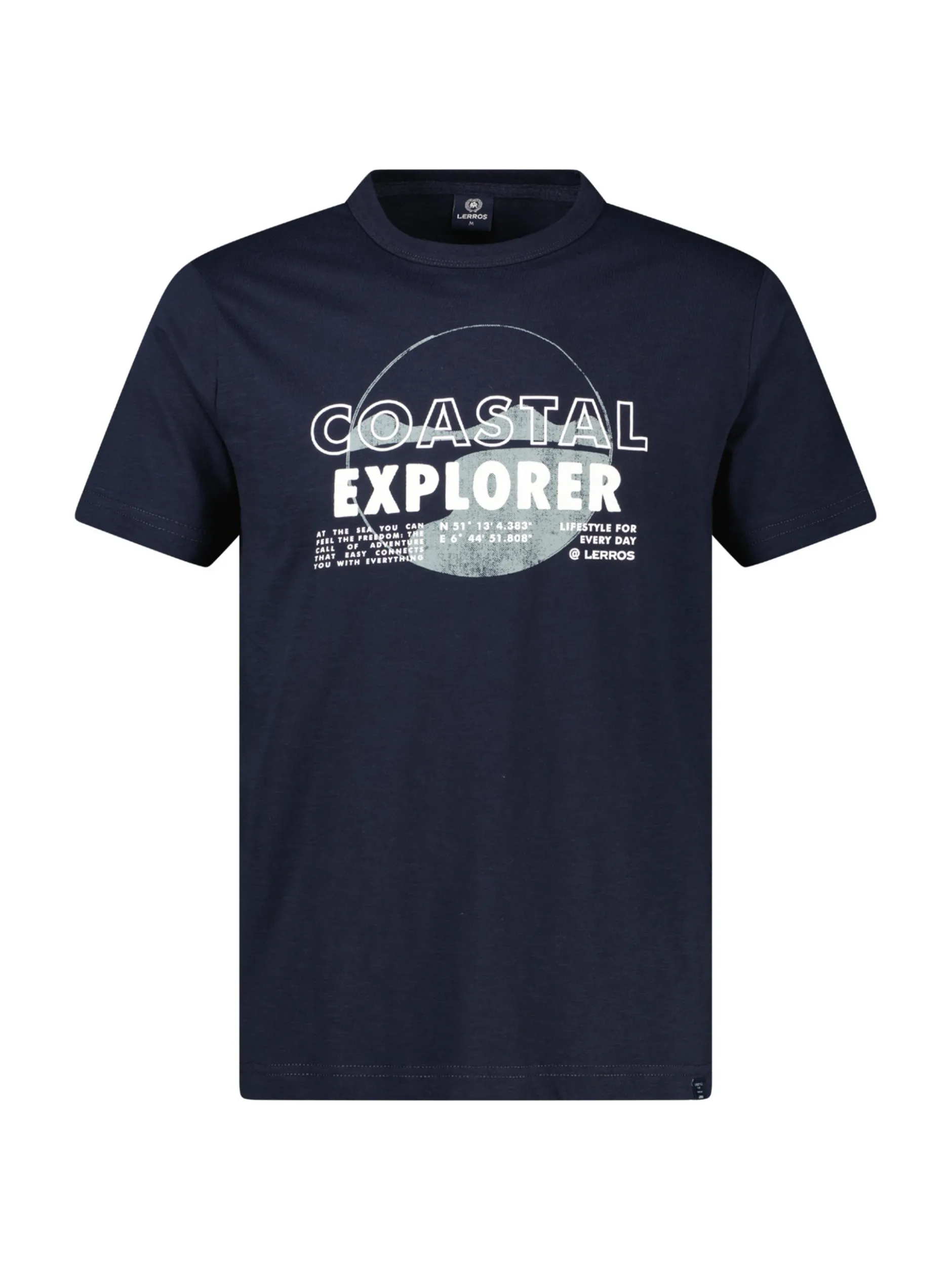 LERROS Herren T-Shirt in blau