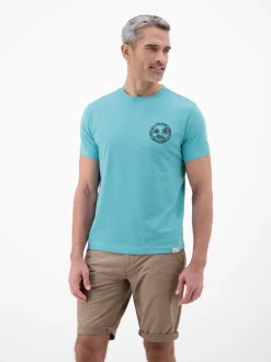 LERROS Herren T-Shirt in blau