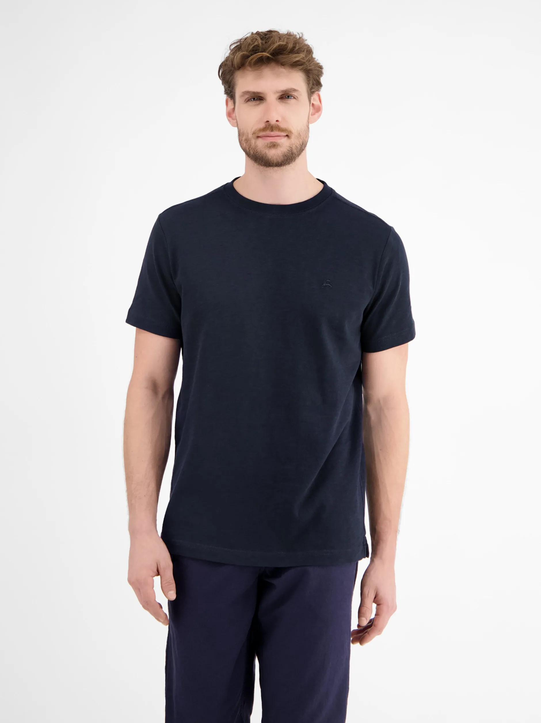 LERROS Herren T-Shirt in blau