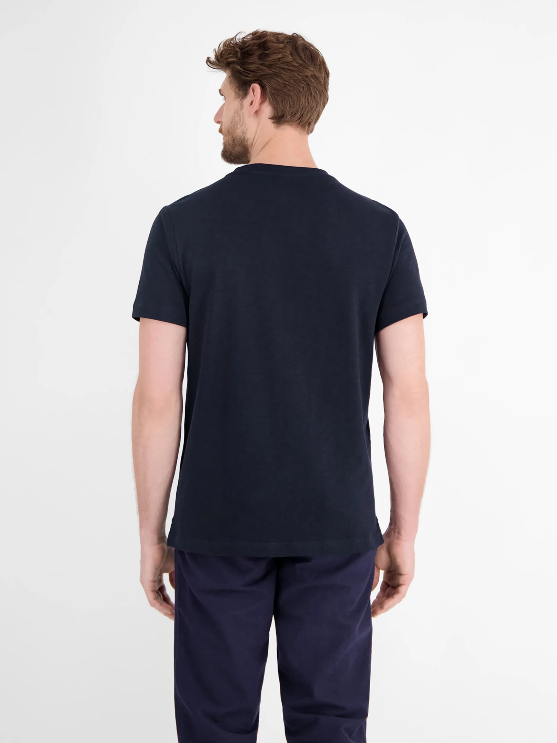 LERROS Herren T-Shirt in blau