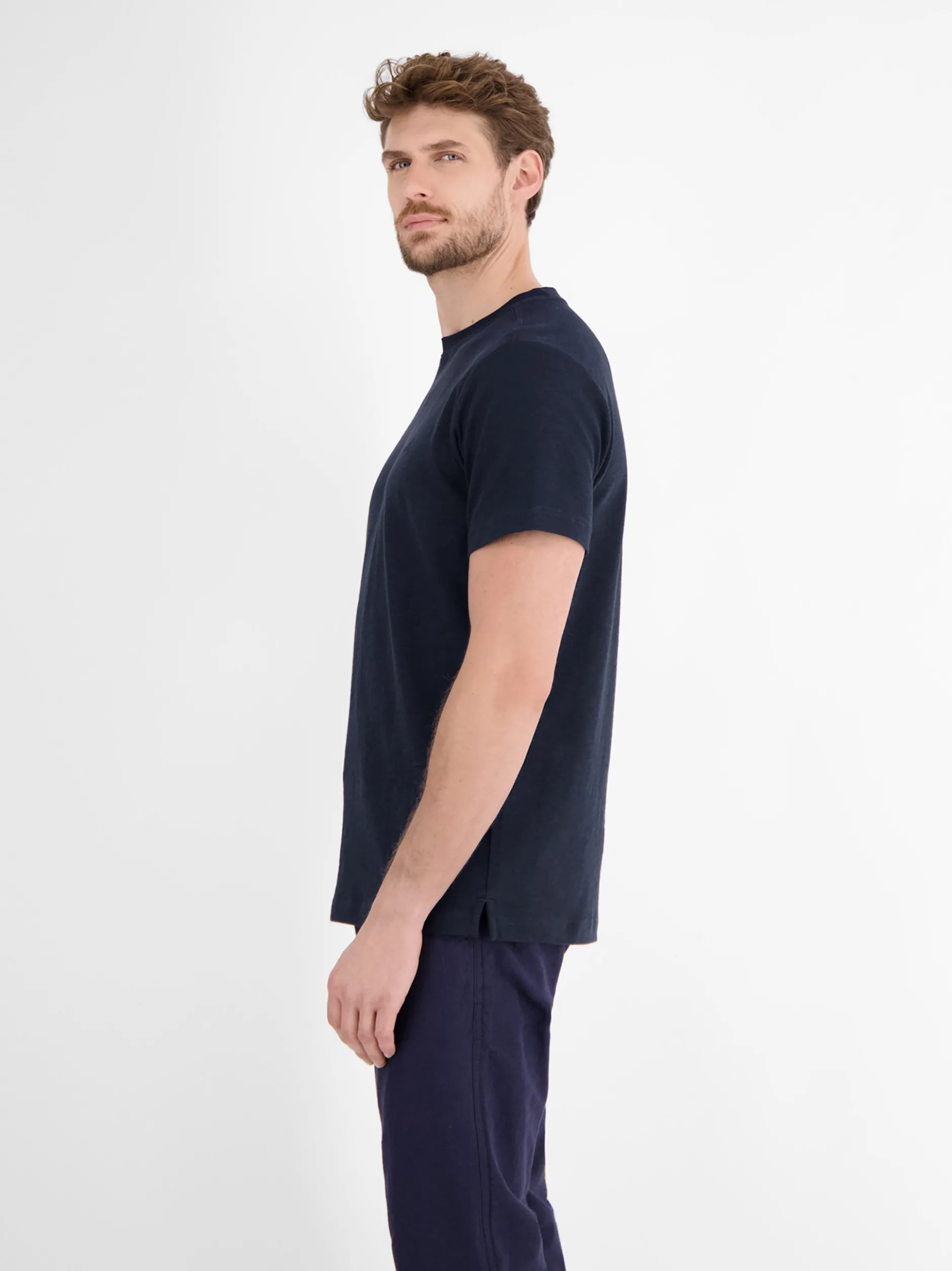 LERROS Herren T-Shirt in blau
