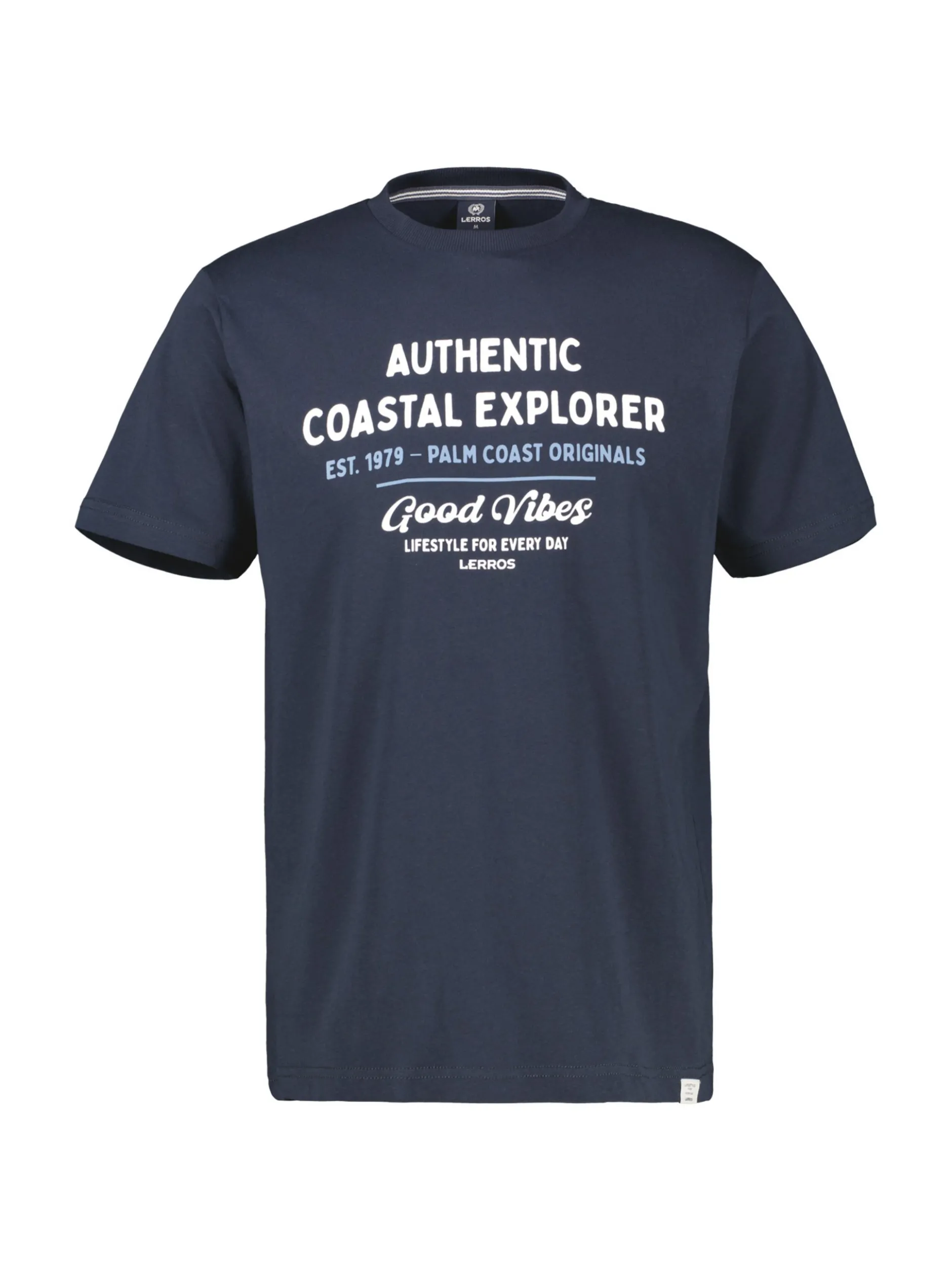 LERROS Herren T-Shirt in blau