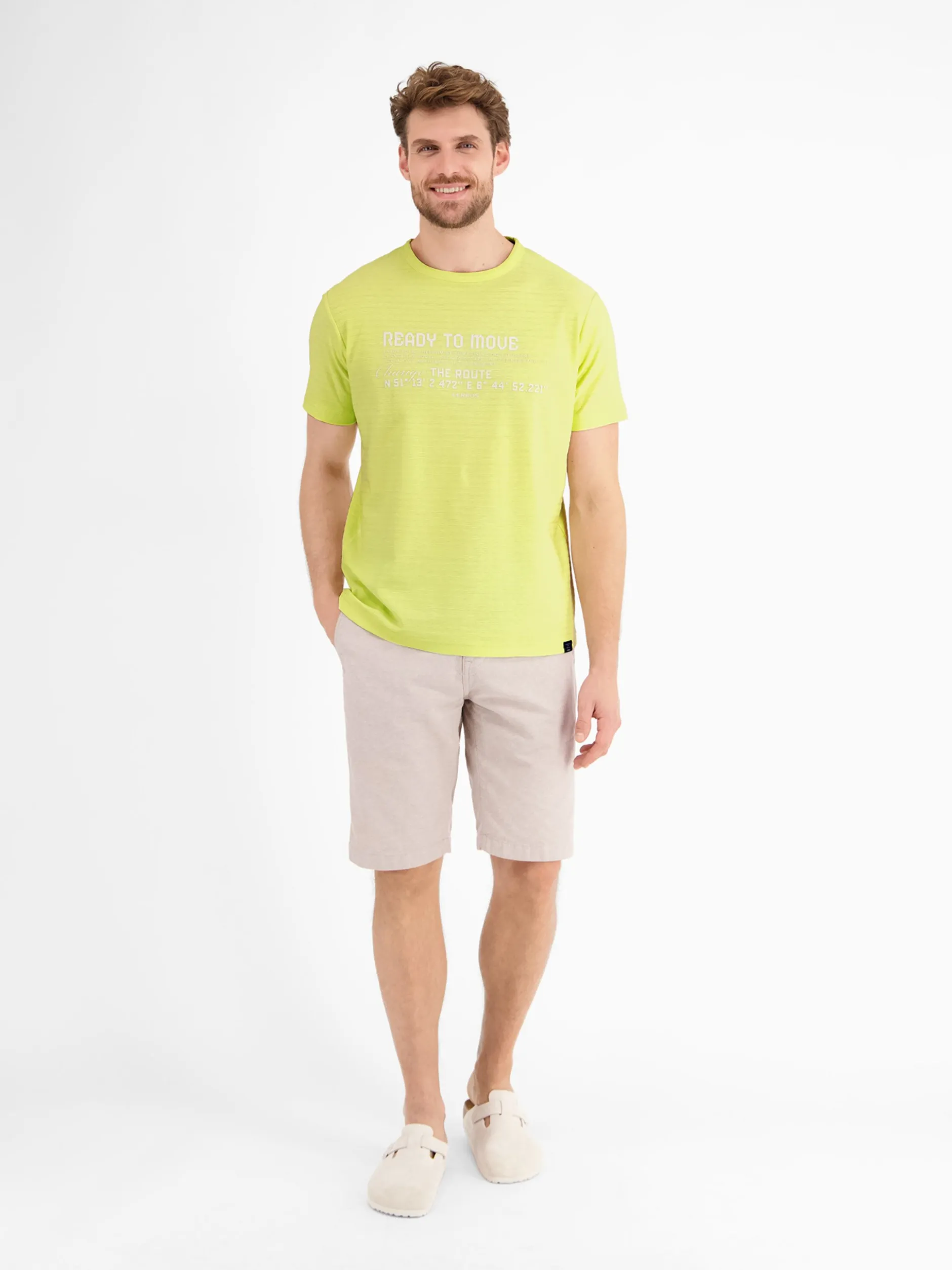 LERROS Herren T-Shirt in gelb