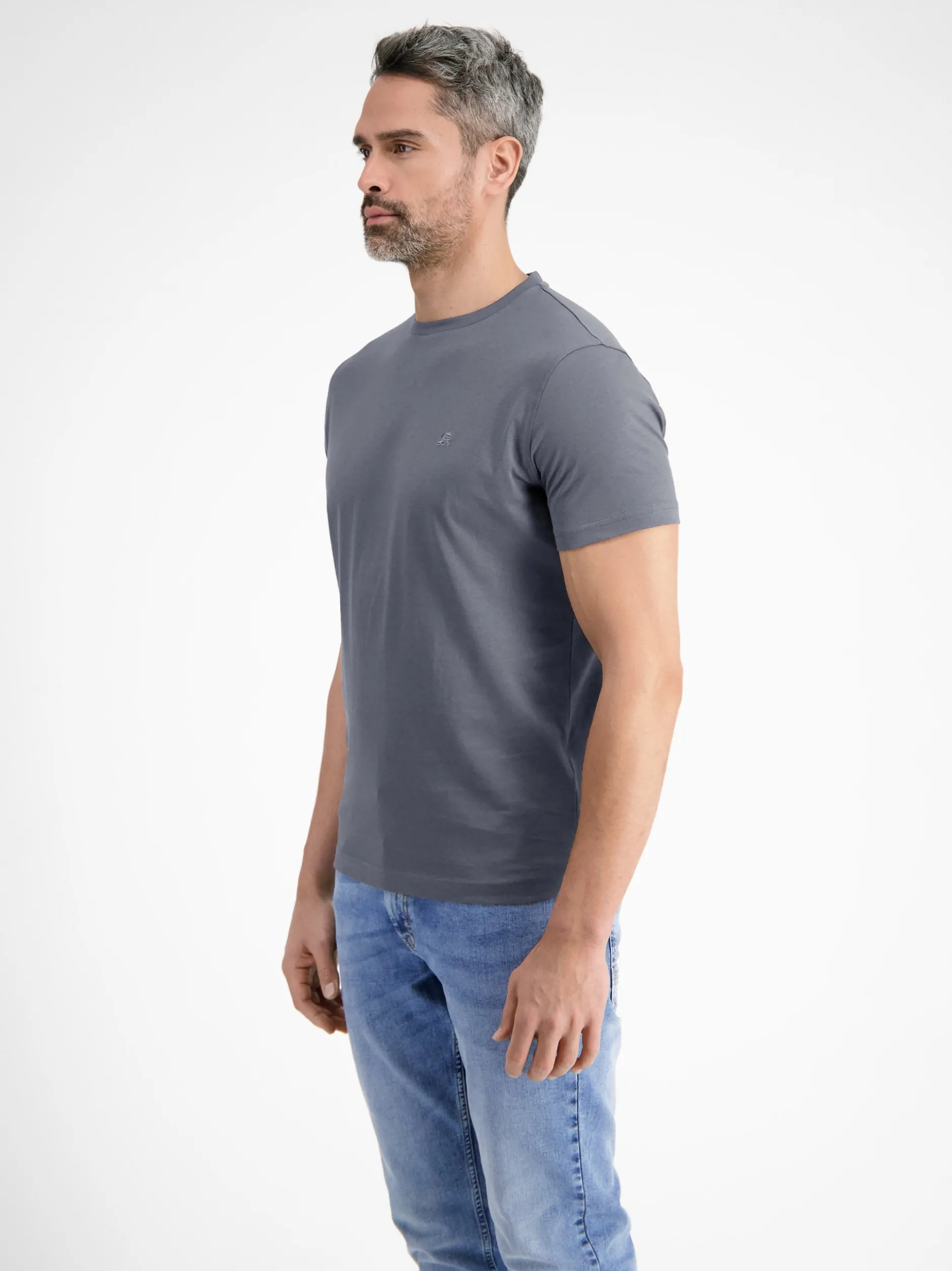LERROS Herren T-Shirt in grau