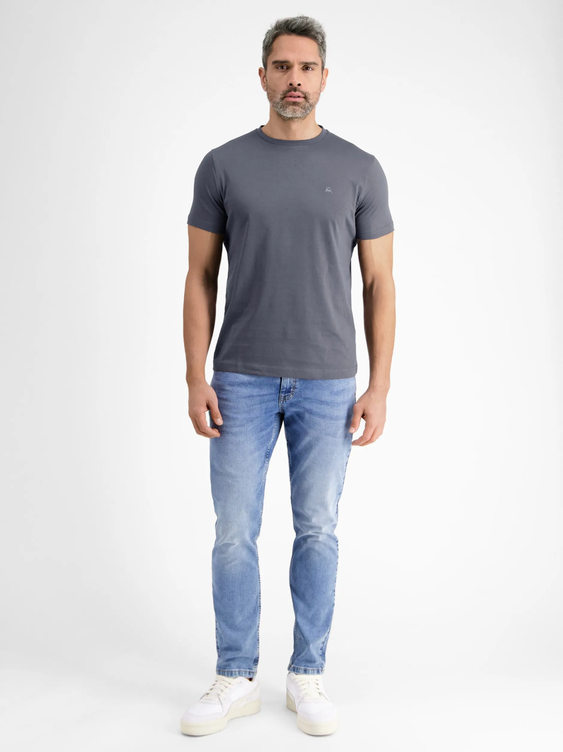 LERROS Herren T-Shirt in grau