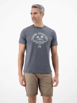 LERROS Herren T-Shirt in grau