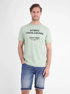 LERROS Herren T-Shirt in grün