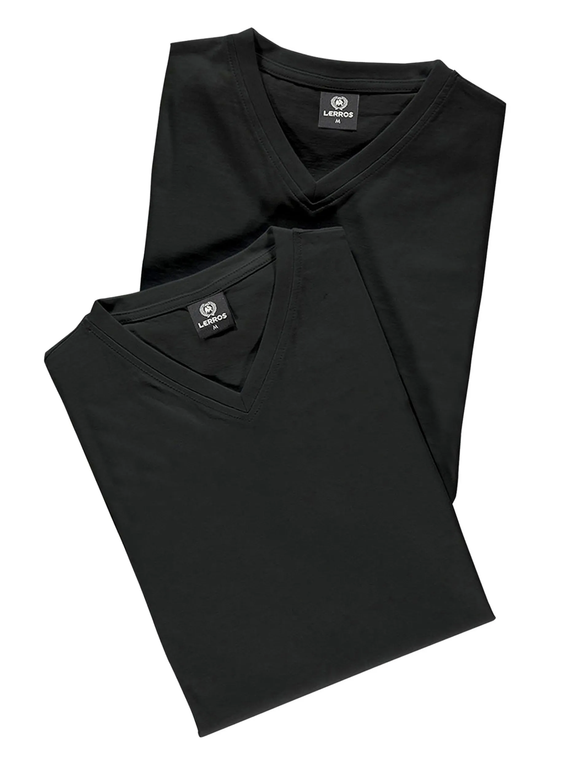 LERROS Herren T-Shirt in schwarz