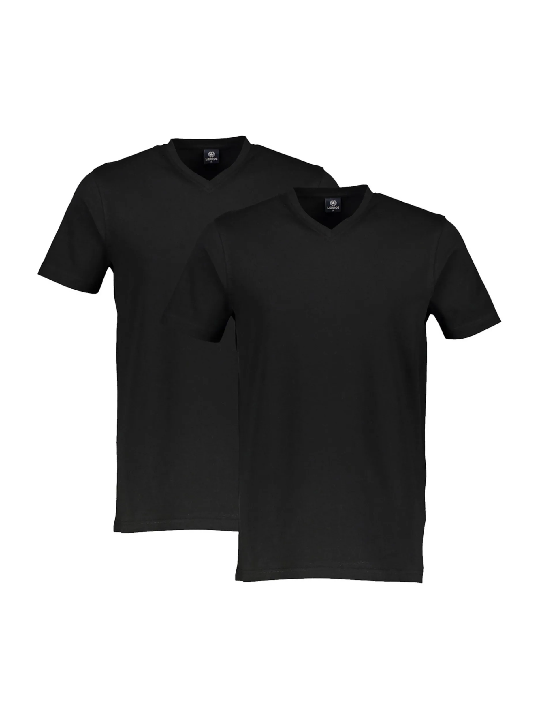 LERROS Herren T-Shirt in schwarz