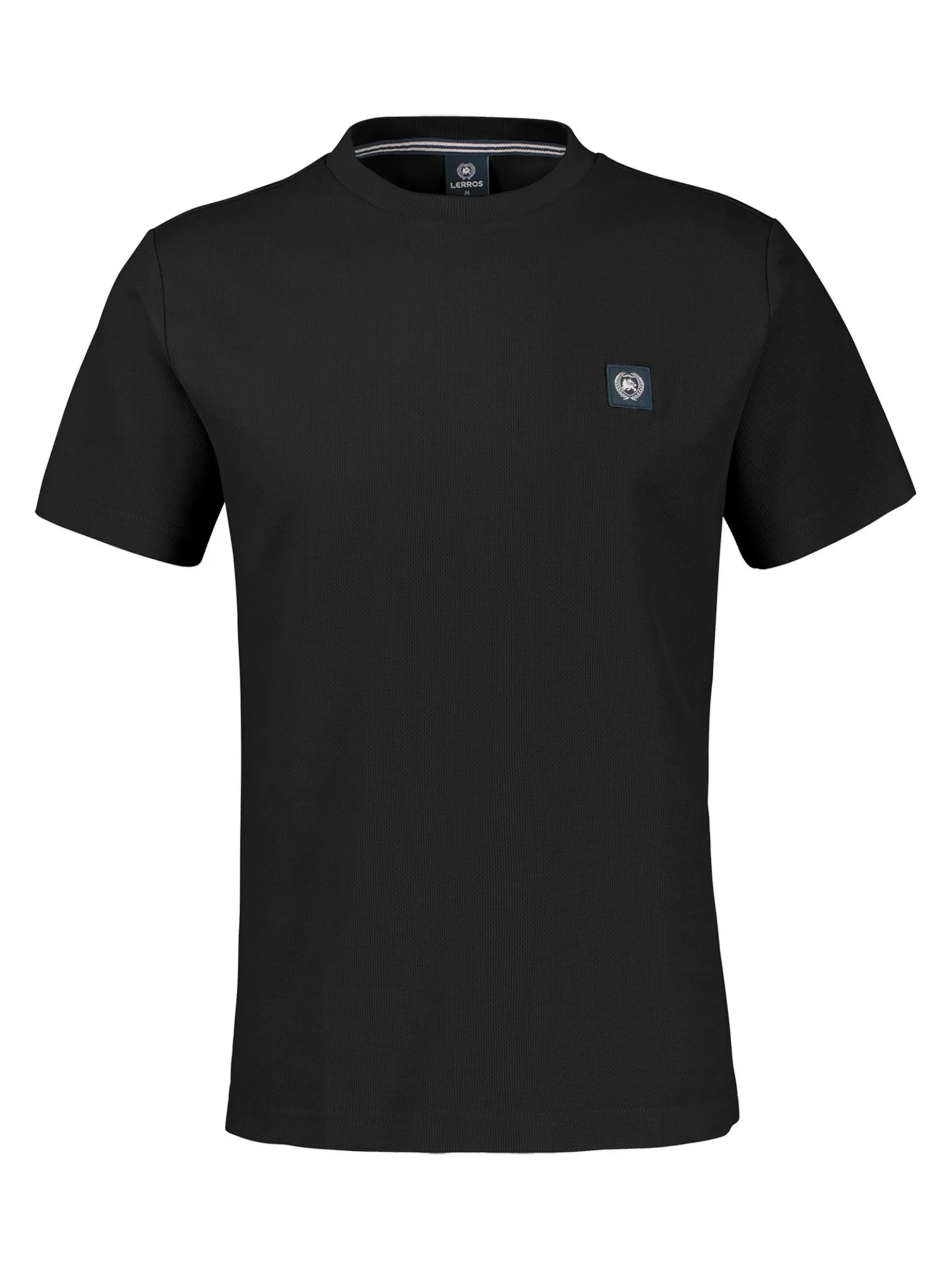 LERROS Herren T-Shirt in schwarz