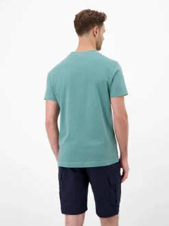 LERROS Herren T-Shirt in türkis